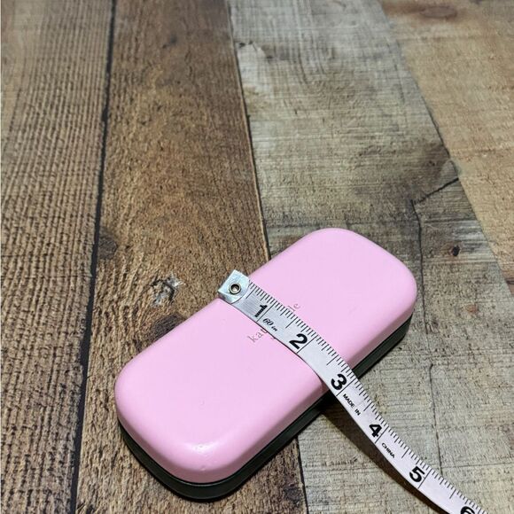 Kate Spade Pink & Green Colorblock Hardcase Eyeglass Sunglass Case. - Picture 8 of 12